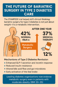 Bariatric Surgery for Type 2 Diabetes in the STAMPEDE Trial