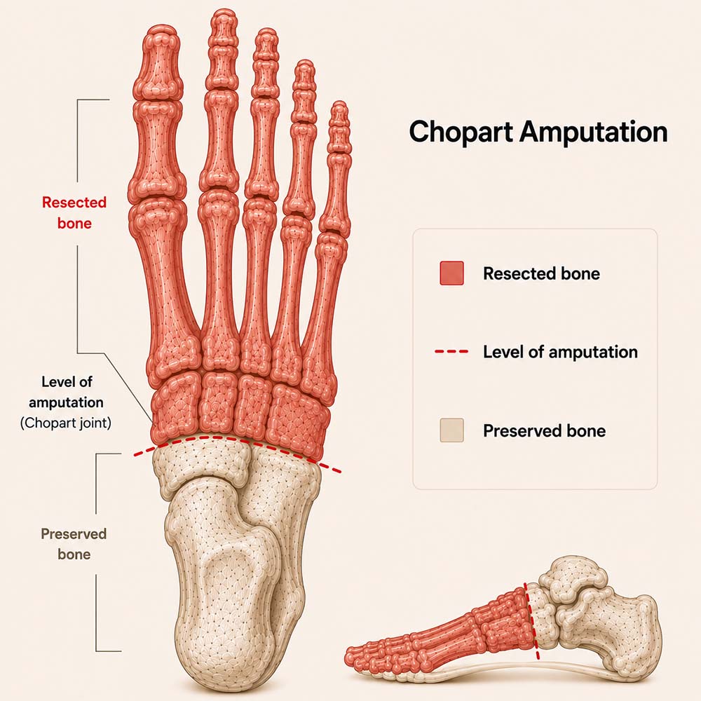 Chopart Amputation Following Successful Revascularization