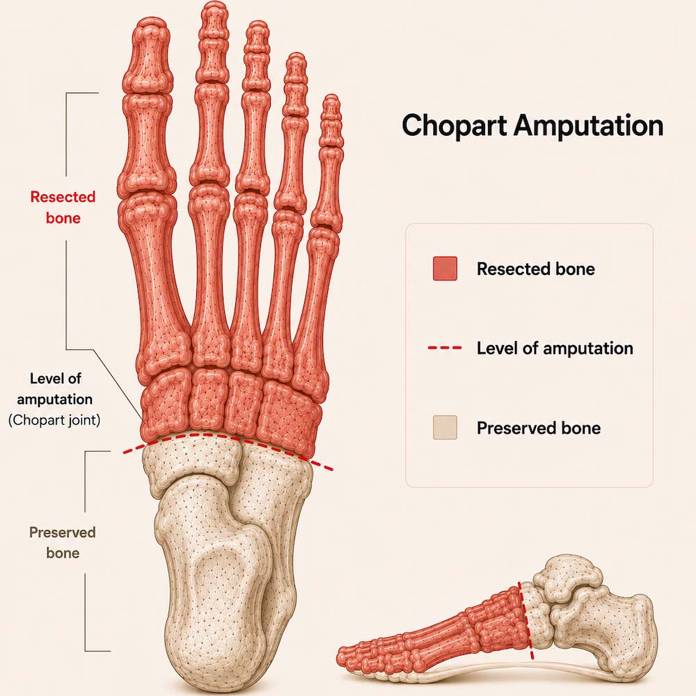 Chopart Amputation Following Successful Revascularization